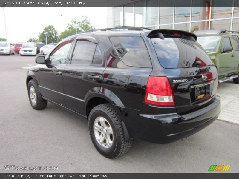 Ebony Black / Gray 2006 Kia Sorento LX 4x4