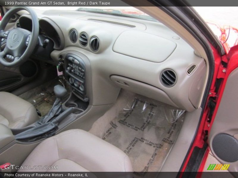  1999 Grand Am GT Sedan Dark Taupe Interior