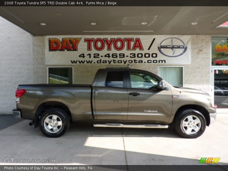 Pyrite Mica / Beige 2008 Toyota Tundra SR5 TRD Double Cab 4x4