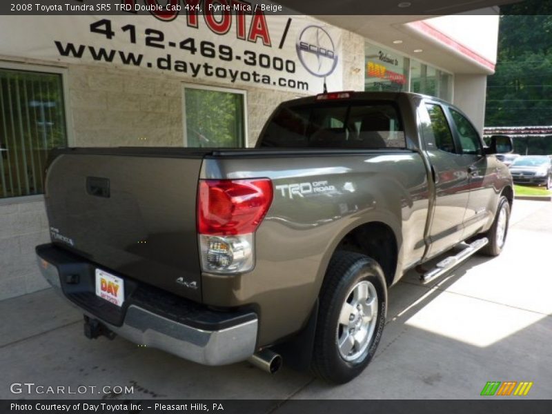 Pyrite Mica / Beige 2008 Toyota Tundra SR5 TRD Double Cab 4x4