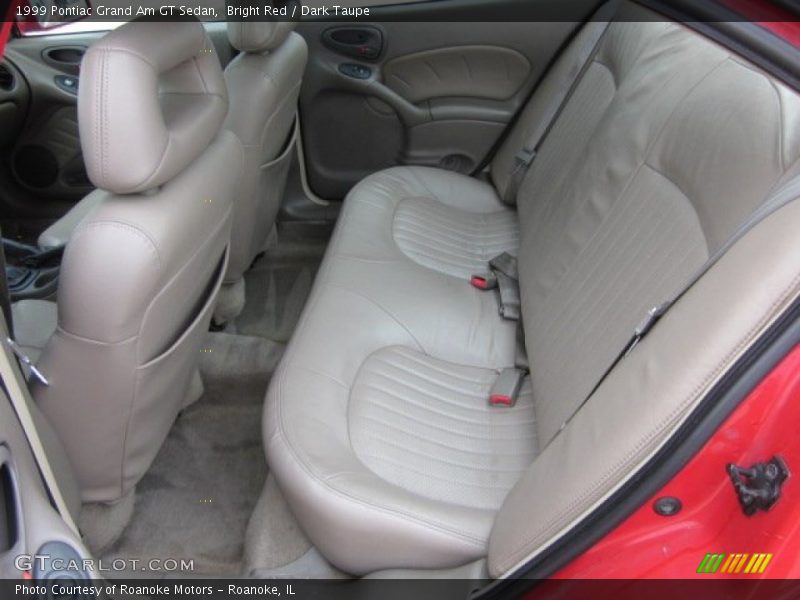  1999 Grand Am GT Sedan Dark Taupe Interior