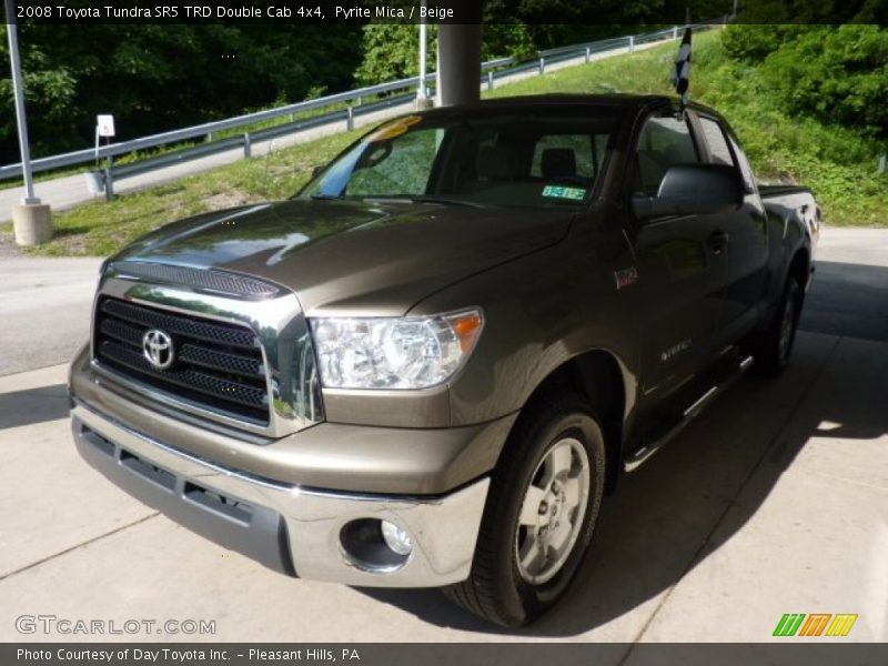 Pyrite Mica / Beige 2008 Toyota Tundra SR5 TRD Double Cab 4x4