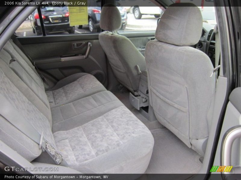 Ebony Black / Gray 2006 Kia Sorento LX 4x4