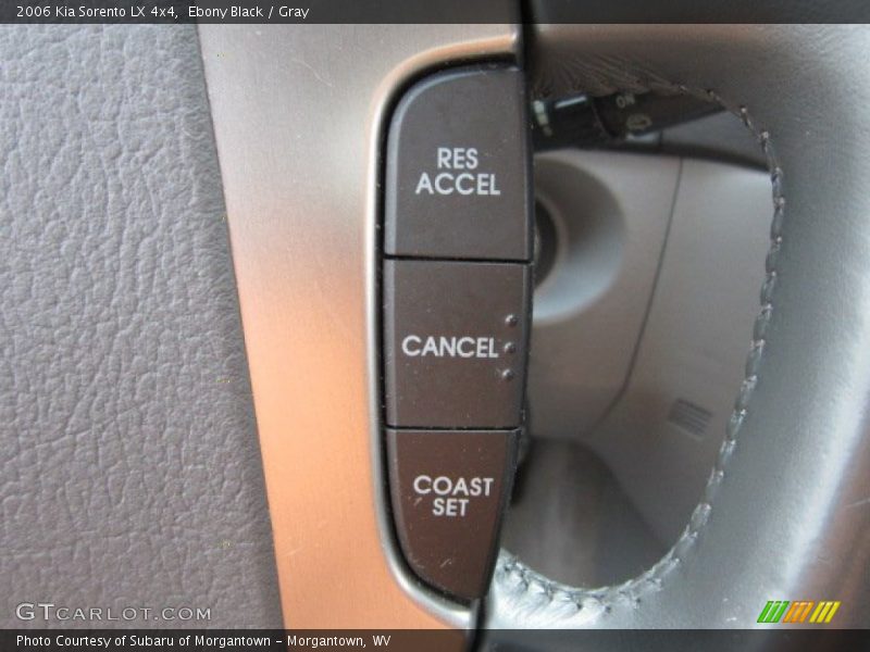 Ebony Black / Gray 2006 Kia Sorento LX 4x4