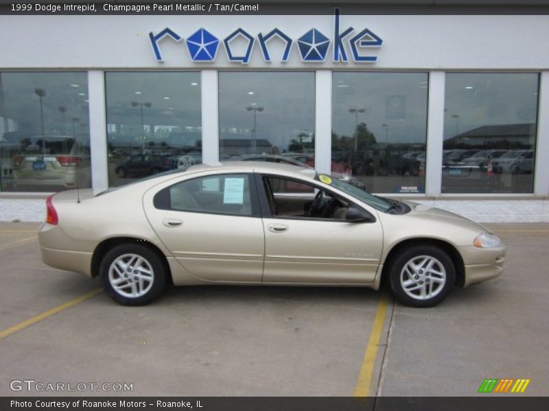 Champagne Pearl Metallic / Tan/Camel 1999 Dodge Intrepid