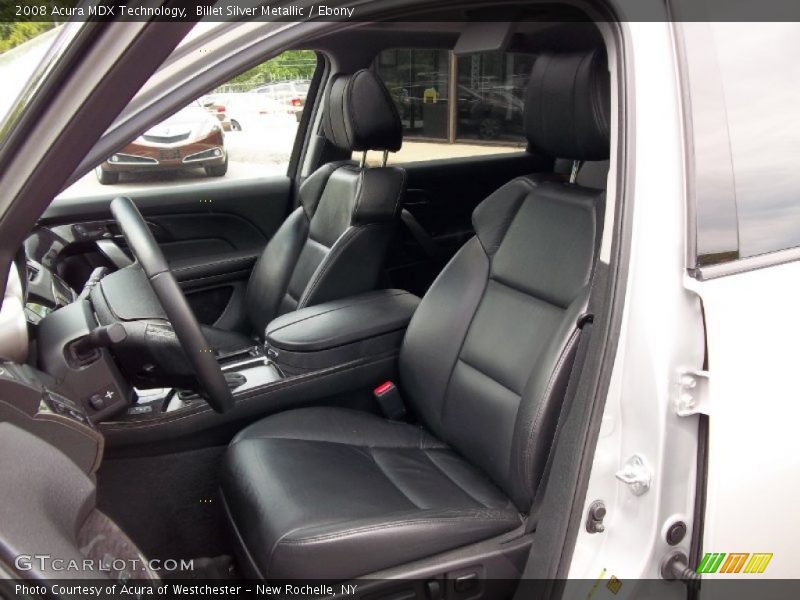 Billet Silver Metallic / Ebony 2008 Acura MDX Technology