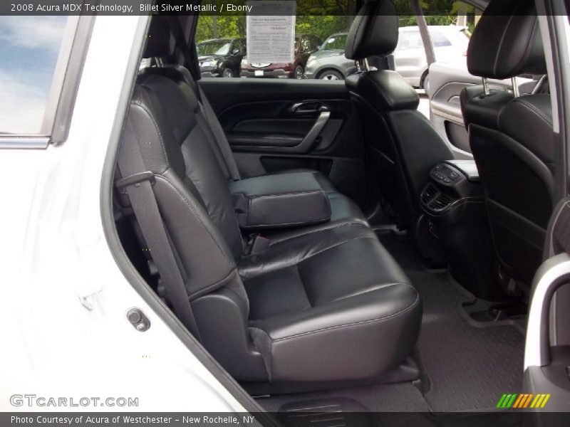 Billet Silver Metallic / Ebony 2008 Acura MDX Technology