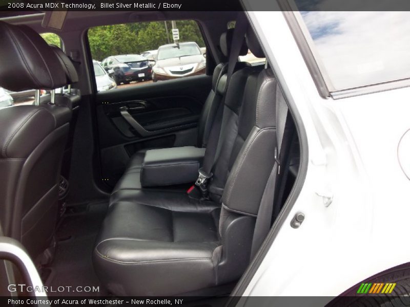 Billet Silver Metallic / Ebony 2008 Acura MDX Technology