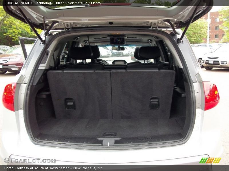 Billet Silver Metallic / Ebony 2008 Acura MDX Technology