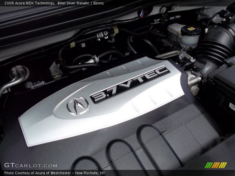 Billet Silver Metallic / Ebony 2008 Acura MDX Technology