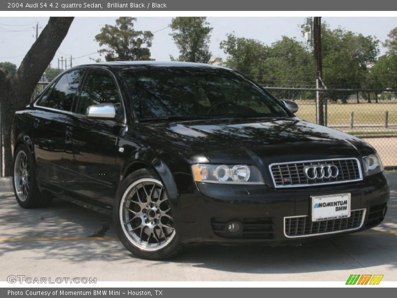 Brilliant Black / Black 2004 Audi S4 4.2 quattro Sedan