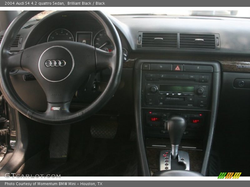 Brilliant Black / Black 2004 Audi S4 4.2 quattro Sedan