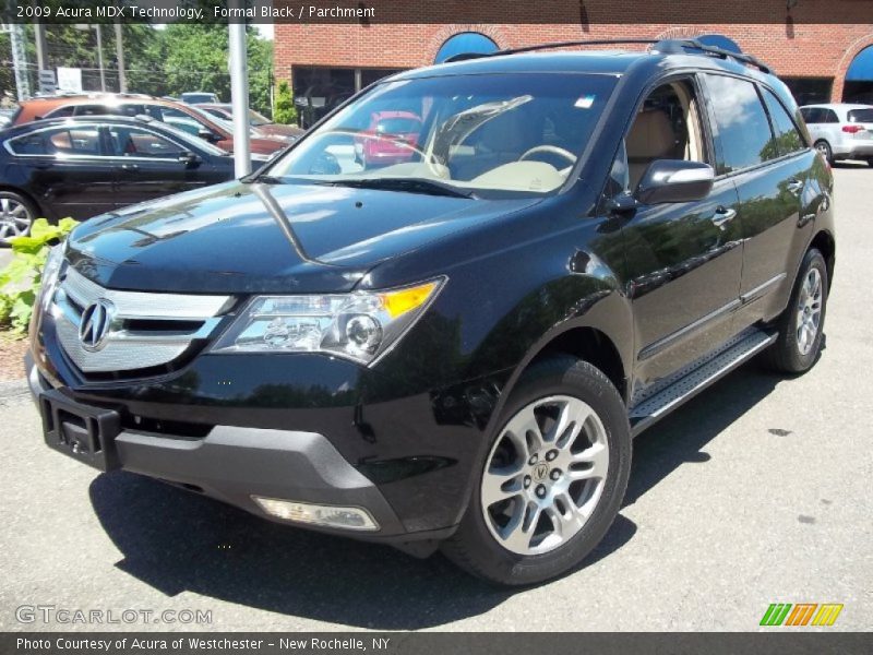 Front 3/4 View of 2009 MDX Technology