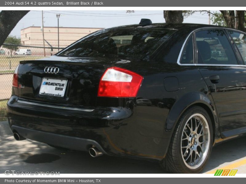 Brilliant Black / Black 2004 Audi S4 4.2 quattro Sedan