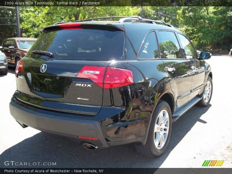 Formal Black / Parchment 2009 Acura MDX Technology