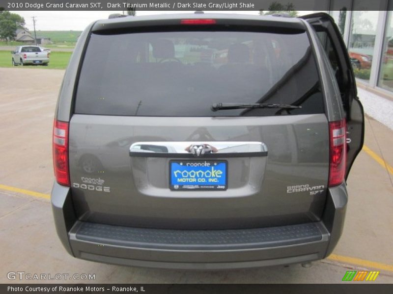 Dark Titanium Metallic / Dark Slate Gray/Light Shale 2010 Dodge Grand Caravan SXT