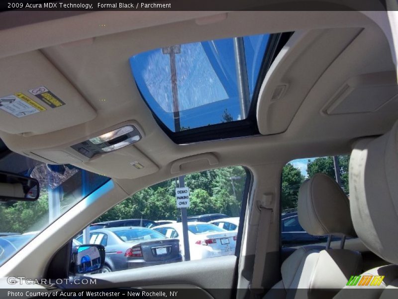 Formal Black / Parchment 2009 Acura MDX Technology