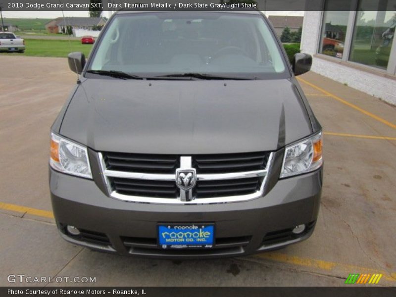 Dark Titanium Metallic / Dark Slate Gray/Light Shale 2010 Dodge Grand Caravan SXT