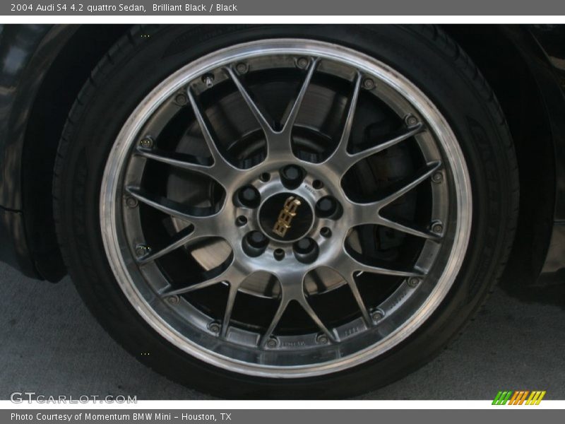 Custom Wheels of 2004 S4 4.2 quattro Sedan