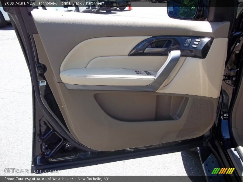 Formal Black / Parchment 2009 Acura MDX Technology