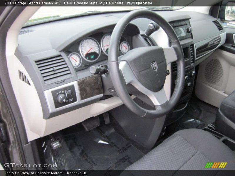 Dark Titanium Metallic / Dark Slate Gray/Light Shale 2010 Dodge Grand Caravan SXT