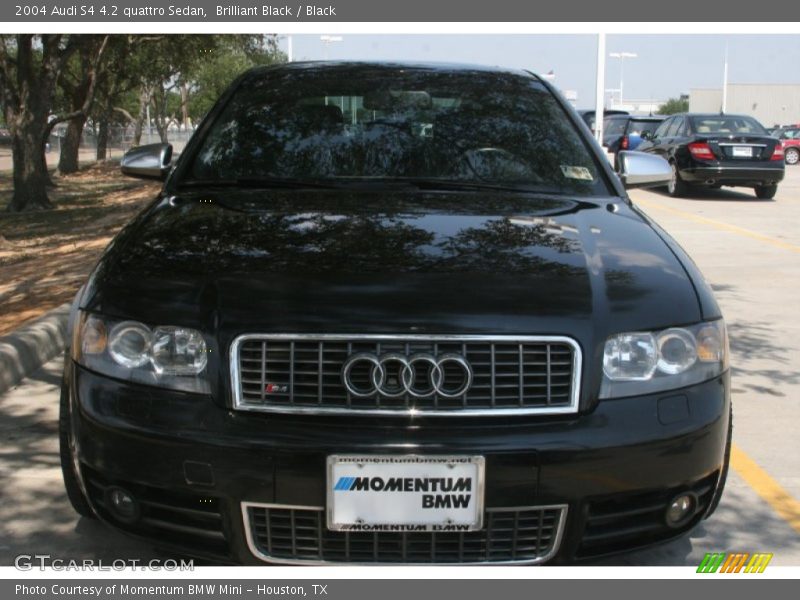 Brilliant Black / Black 2004 Audi S4 4.2 quattro Sedan