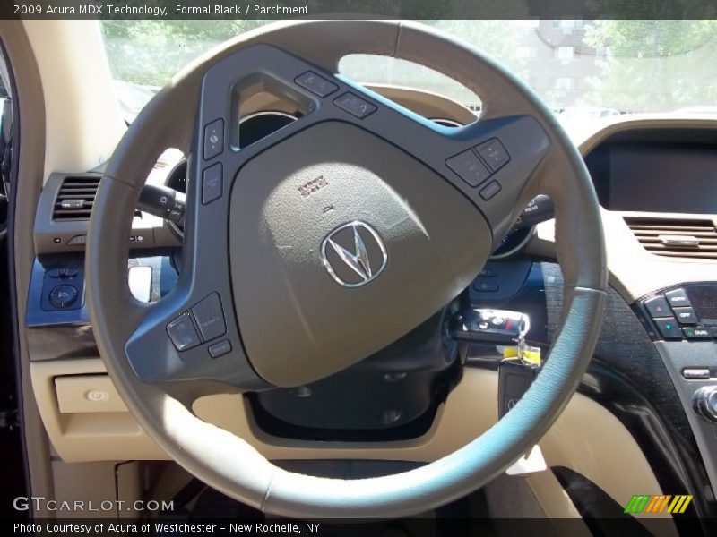 Formal Black / Parchment 2009 Acura MDX Technology