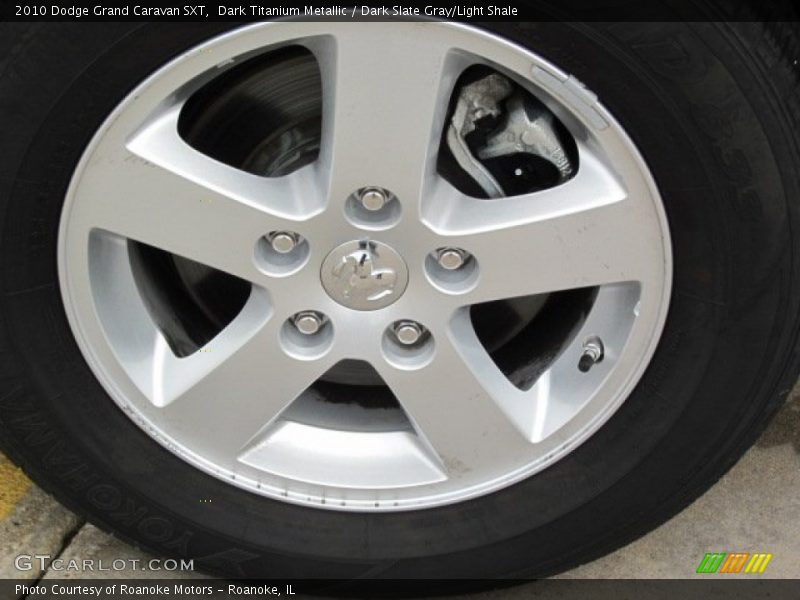 Dark Titanium Metallic / Dark Slate Gray/Light Shale 2010 Dodge Grand Caravan SXT