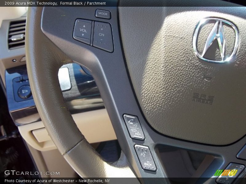 Formal Black / Parchment 2009 Acura MDX Technology