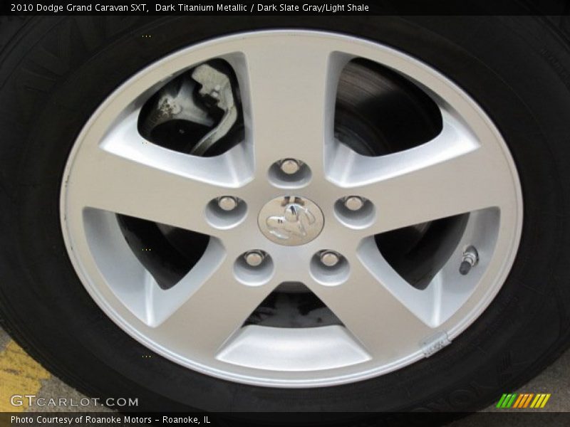 Dark Titanium Metallic / Dark Slate Gray/Light Shale 2010 Dodge Grand Caravan SXT