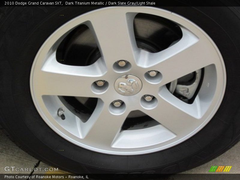 Dark Titanium Metallic / Dark Slate Gray/Light Shale 2010 Dodge Grand Caravan SXT