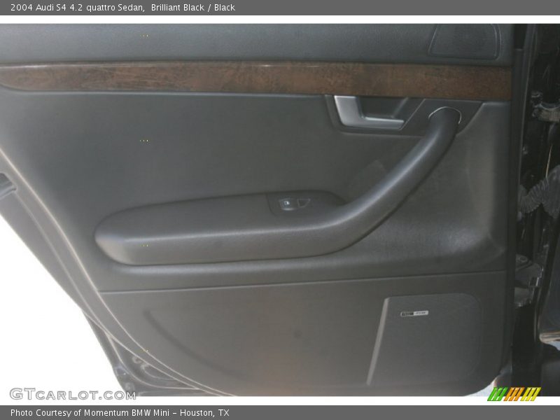 Brilliant Black / Black 2004 Audi S4 4.2 quattro Sedan