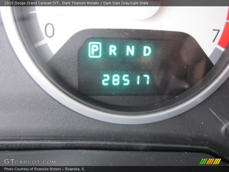 Dark Titanium Metallic / Dark Slate Gray/Light Shale 2010 Dodge Grand Caravan SXT