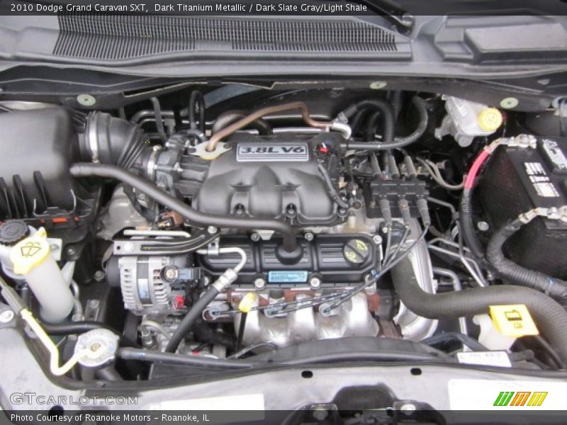 Dark Titanium Metallic / Dark Slate Gray/Light Shale 2010 Dodge Grand Caravan SXT