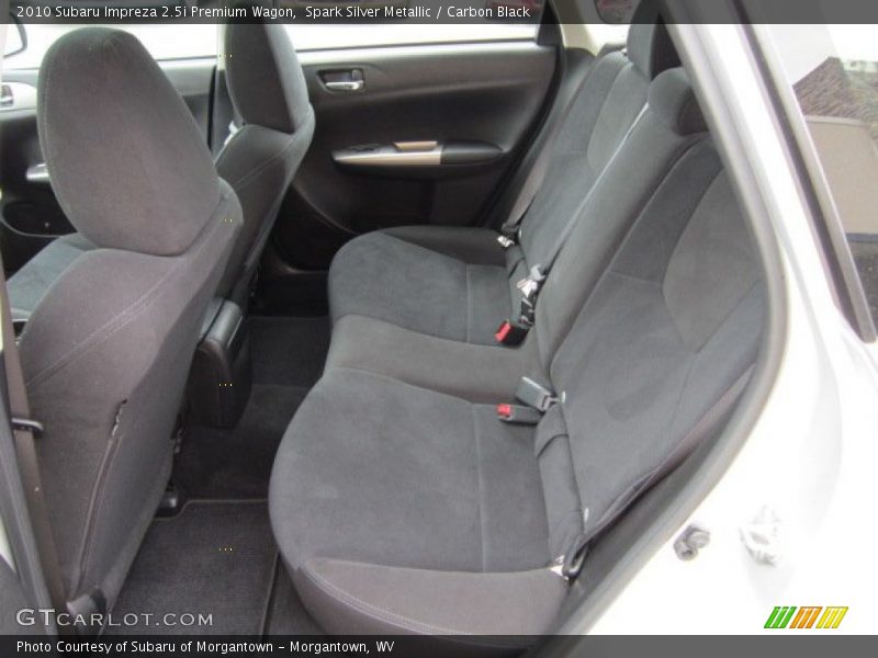  2010 Impreza 2.5i Premium Wagon Carbon Black Interior