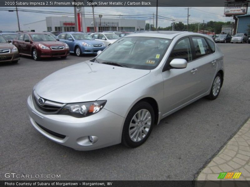 Front 3/4 View of 2010 Impreza 2.5i Premium Wagon