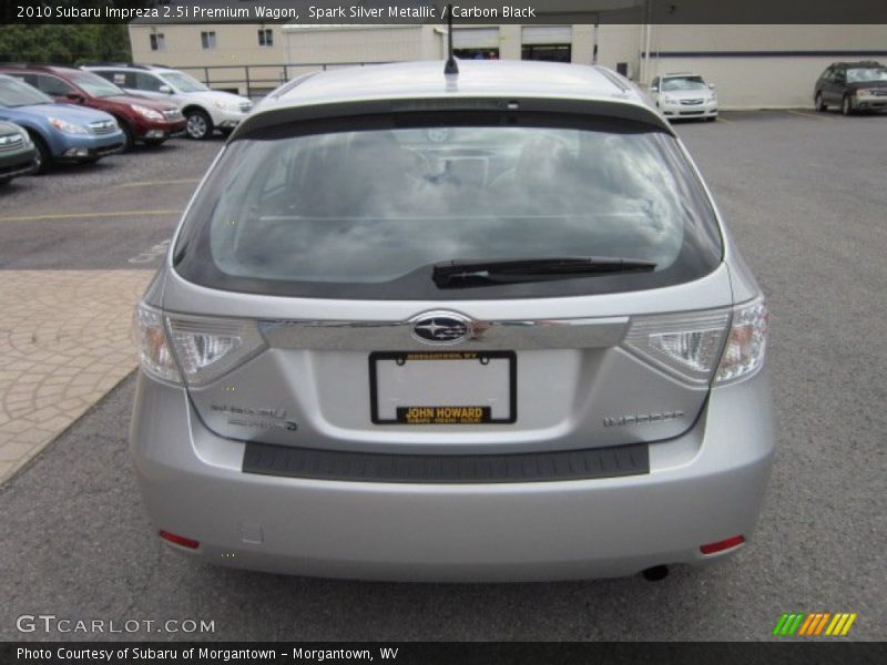 Spark Silver Metallic / Carbon Black 2010 Subaru Impreza 2.5i Premium Wagon