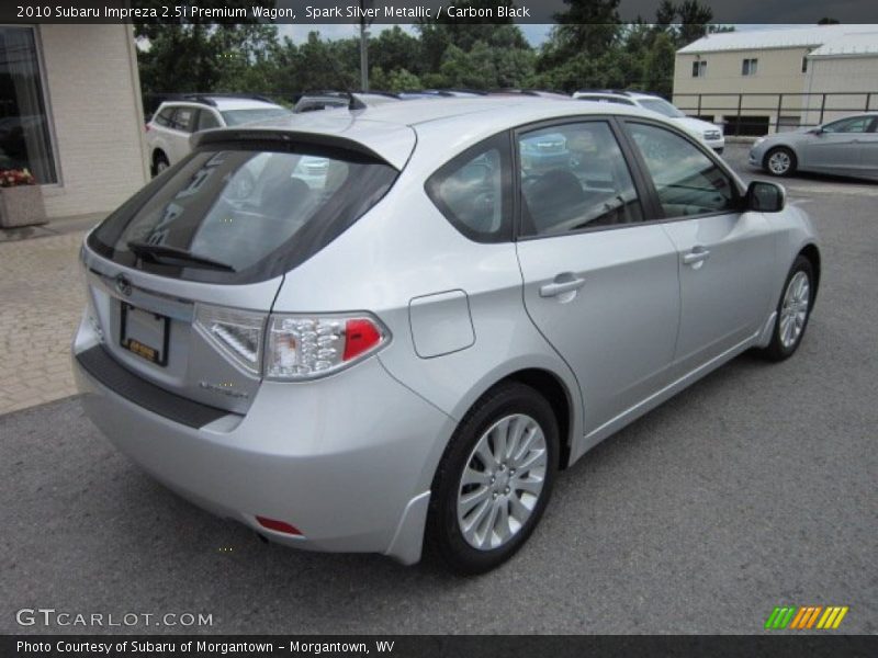 Spark Silver Metallic / Carbon Black 2010 Subaru Impreza 2.5i Premium Wagon