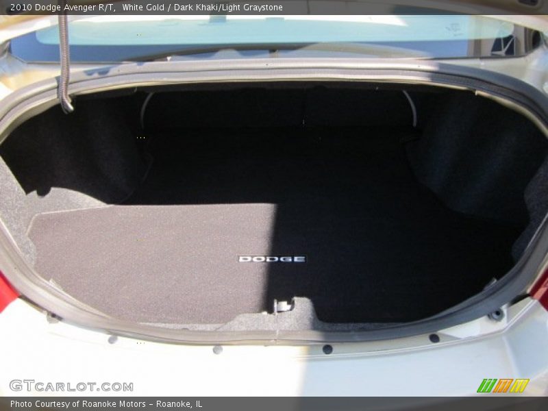 White Gold / Dark Khaki/Light Graystone 2010 Dodge Avenger R/T