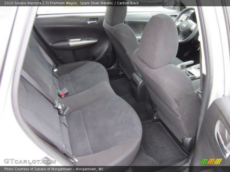  2010 Impreza 2.5i Premium Wagon Carbon Black Interior