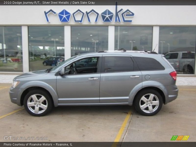 Silver Steel Metallic / Dark Slate Gray 2010 Dodge Journey R/T