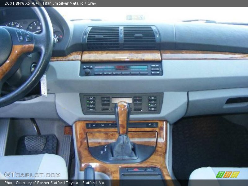 Titanium Silver Metallic / Grey 2001 BMW X5 4.4i