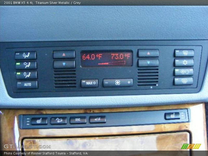 Titanium Silver Metallic / Grey 2001 BMW X5 4.4i