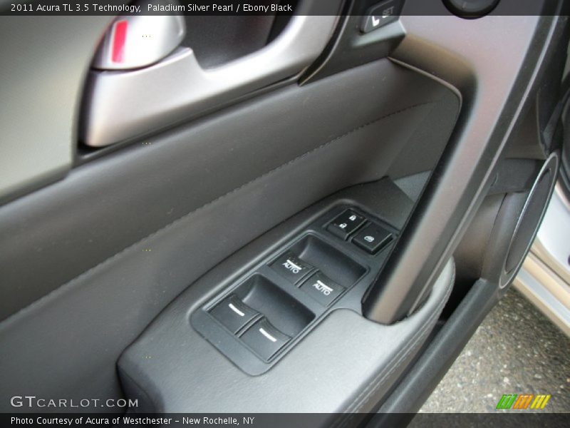 Paladium Silver Pearl / Ebony Black 2011 Acura TL 3.5 Technology