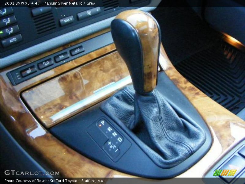 Titanium Silver Metallic / Grey 2001 BMW X5 4.4i