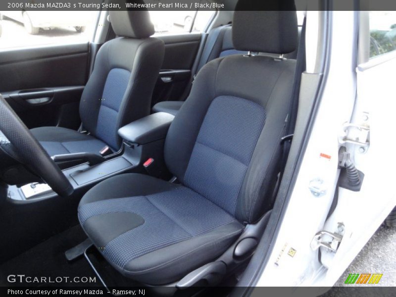  2006 MAZDA3 s Touring Sedan Black/Blue Interior
