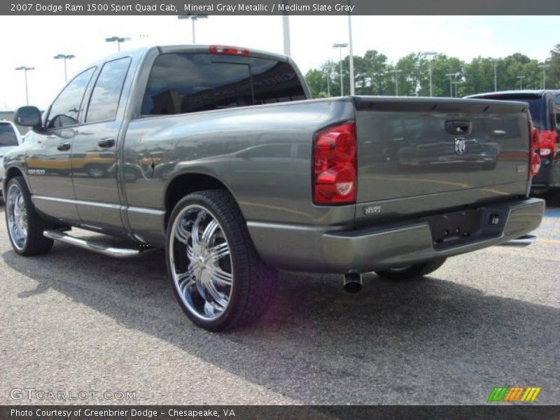  2007 Ram 1500 Sport Quad Cab Mineral Gray Metallic