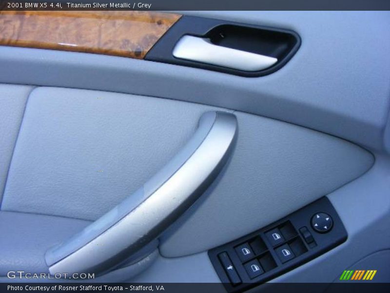 Titanium Silver Metallic / Grey 2001 BMW X5 4.4i