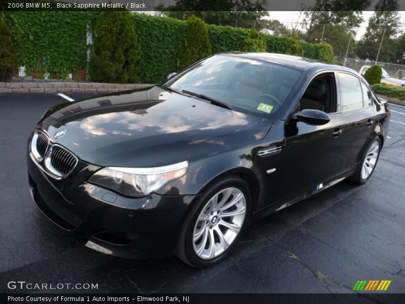 Black Sapphire Metallic / Black 2006 BMW M5