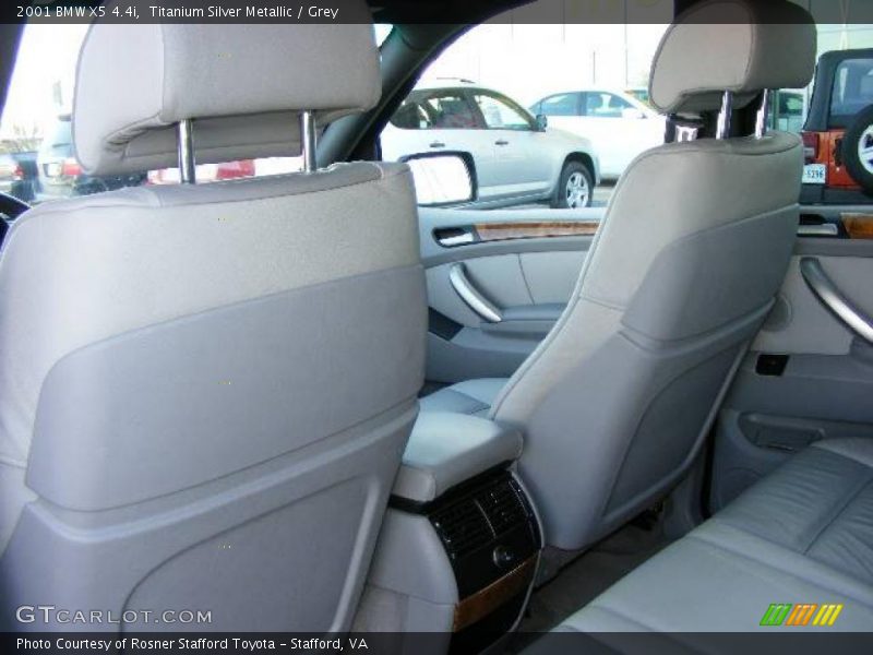 Titanium Silver Metallic / Grey 2001 BMW X5 4.4i